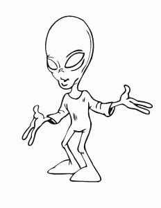 Dibujo Alien 1494411136