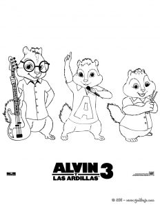 Dibujo Alvin y las ardillas 1495328333