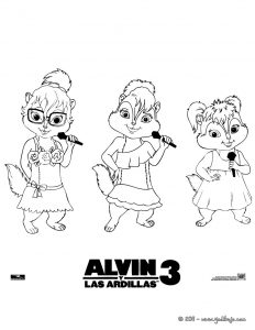 Dibujo Alvin y las ardillas 1495328352