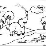 Dibujo Elefantes 1495031124