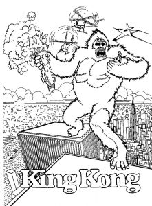 Dibujo King Kong 1494419121