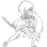 Dibujo Sword Art Online 1494427400